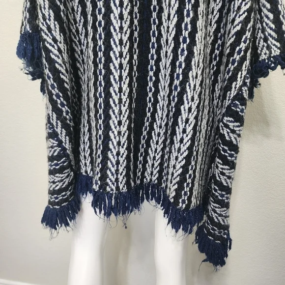 Anthropologie Sleeping On Snow  Blue Cardigan  One Size - Picture 9 of 14